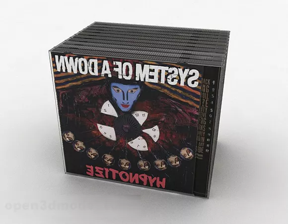 Dual Dvd Play Machine 3d model