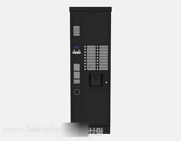 Siemens Refrigerator Beige Color 3d model