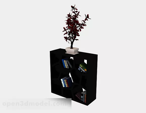 Old Bookcase 3d model