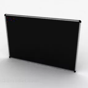 Black Square Blackboard 3d model