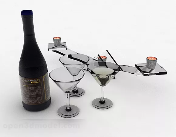 Kitchen Objects 3d model