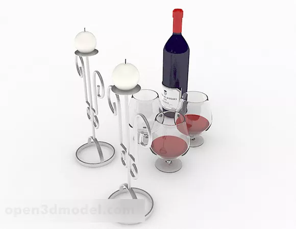 Kitchen Objects 3d model