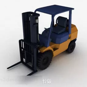 Blue Van 3d model