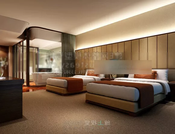 Boutique Hotel Room Interior 3d model Boutique Hotel Room Interior 3d model