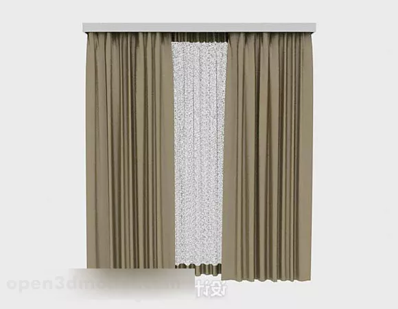 Eastern Tablecloth Traditional Pattern 3d model