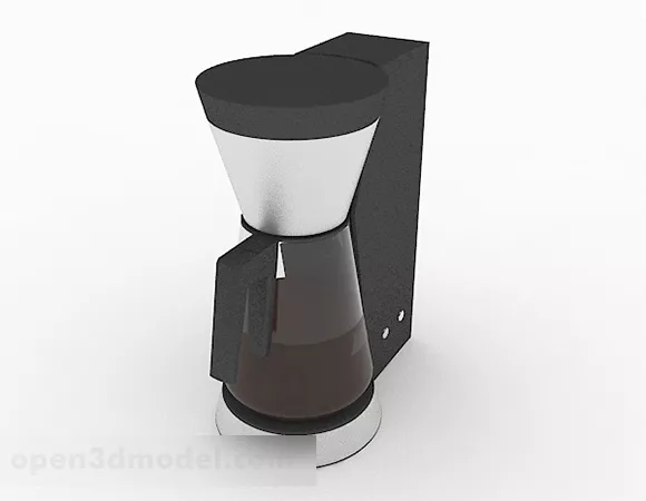 Household Coffee Machine 3d model Household Coffee Machine 3d model