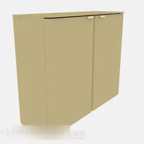 Brown Locker 3d model