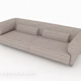 Brown Love Sofa Design 3d model