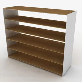 Multilayer Shoe Cabinet Furniture 3d model