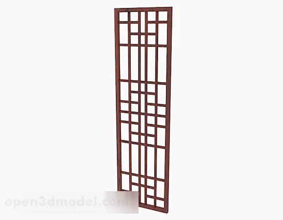 Window Plastic Panel 3d model