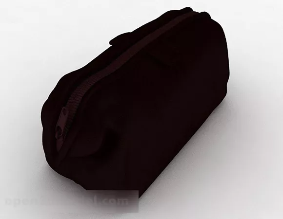 Old Doctor Bag Leather 3d model