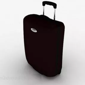 Black Trolley Case 3d model