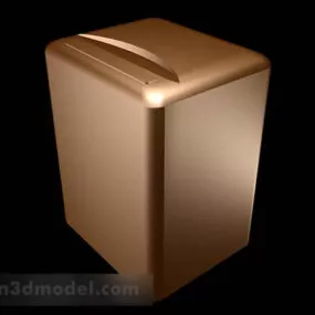Brown Washing Machine 3d model