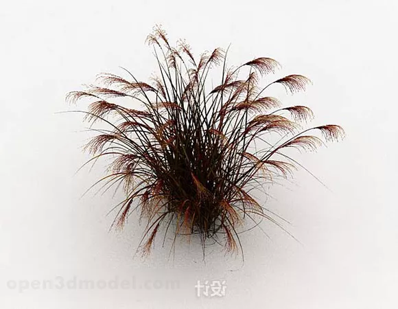 Tiny Weeds Plant 3d model