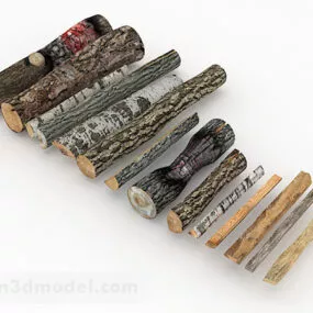 Log Wood 3d model