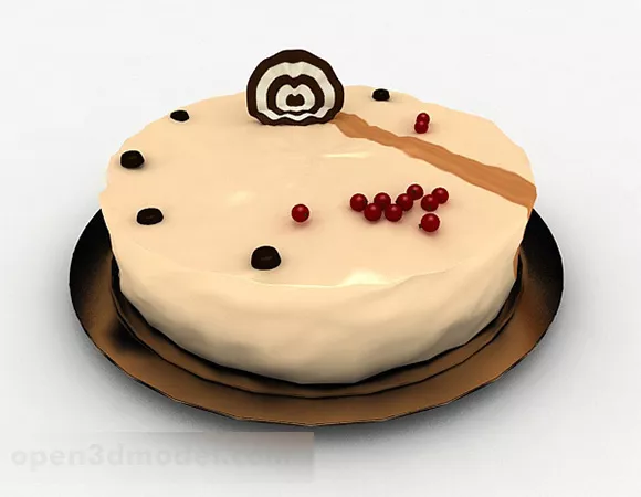 Doughnut Fast Food 3d model