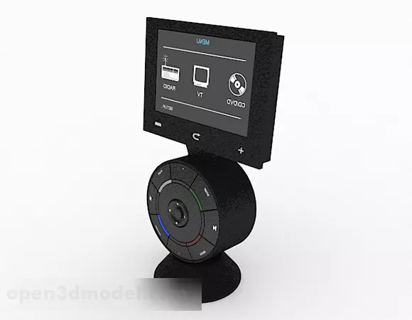 Car Music Player 3d model Car Music Player 3d model