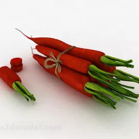 Carrot Food 3d model