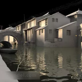 Chinese Ancient Architecture V1 3d model