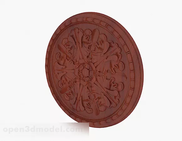 Chinese Classical Carving Ornament 3d model Chinese Classical Carving Ornament 3d model