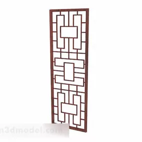 Chinese Hollow Partition 3d model