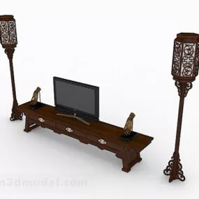 Chinese Home Tv With Speaker 3d model