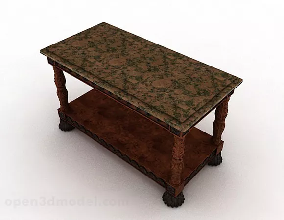 Chinese Retro Coffee Table 3d model Chinese Retro Coffee Table 3d model