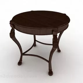 Chinese Round Dining Table 3d model