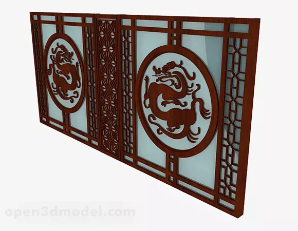 Frame Horizontal Sliding Window 3d model