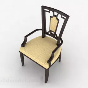 Chinese Style Home Chair 3d model