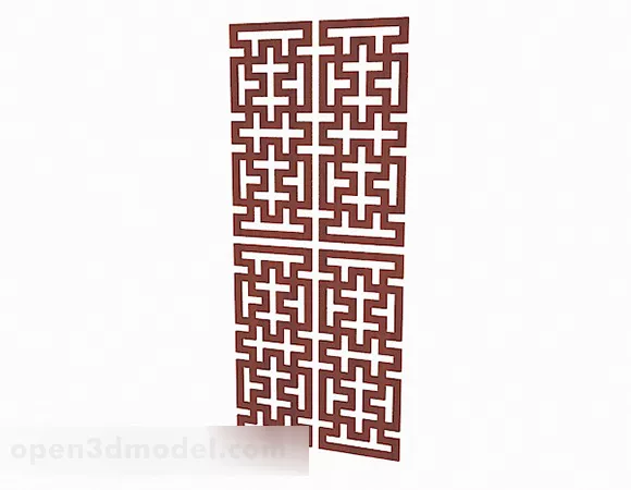 Frame Decorative Break Effect 3d model