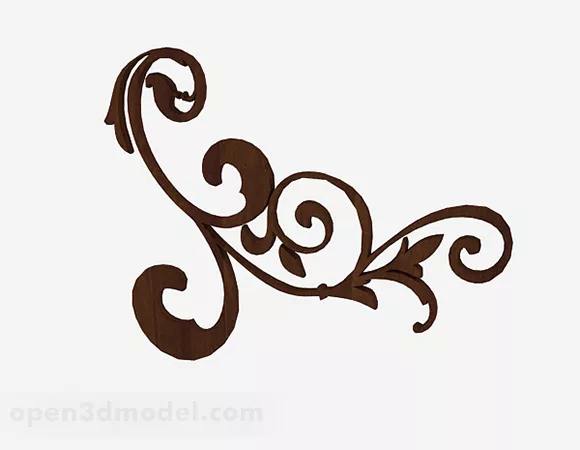 Chinese Style Plant Sculpture 3d model Chinese Style Plant Sculpture 3d model