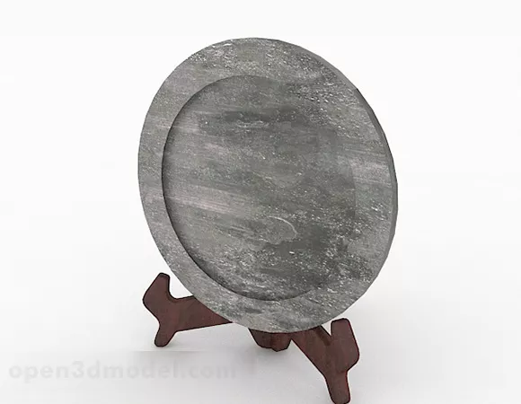 Chinese Stone Home Living Decoration 3d model Chinese Stone Home Living Decoration 3d model