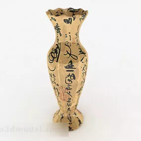 Chinese Style Vase 3d model