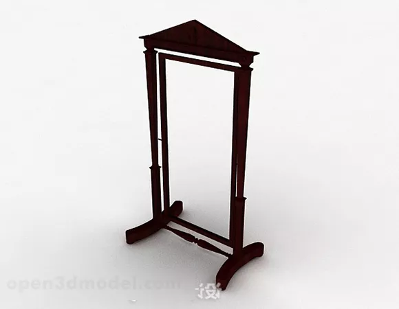 Chinese Vertical Picture Frame 3d model Chinese Vertical Picture Frame 3d model
