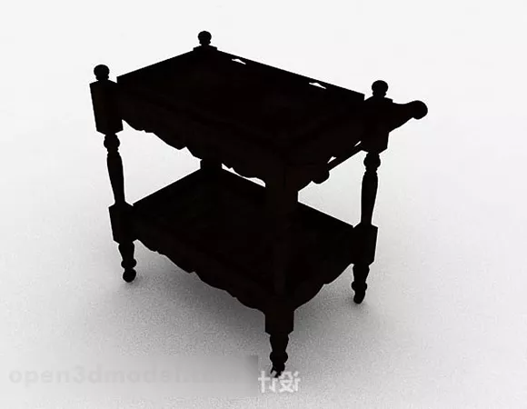 Chinese Wooden Table 3d model Chinese Wooden Table 3d model