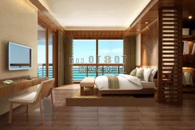 Classical Chinese Bedroom Design Interior 3d model Classical Chinese Bedroom Design Interior 3d model