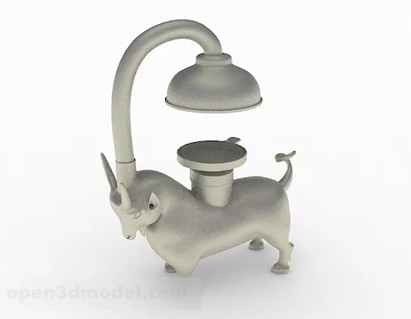 Ovals Shape Decoration 3d model