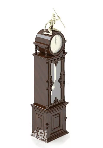 Classic Mantle Clock 3d model