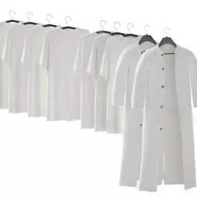 Hanging Clothing 3d model