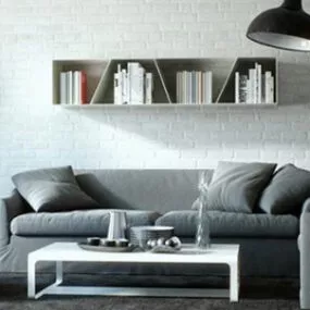 Club Sofa Design 3d model