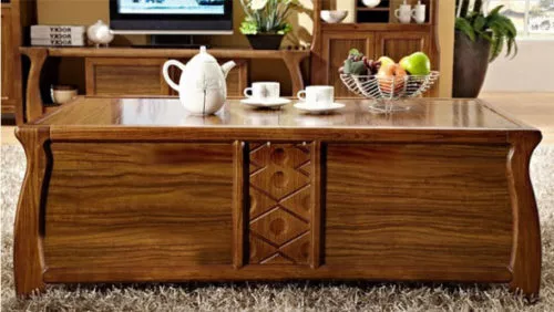 Elegant Wooden Coffee Table 3d model Elegant Wooden Coffee Table 3d model