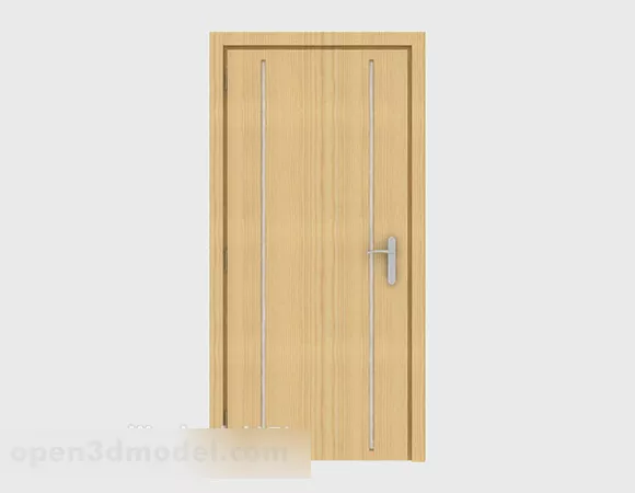 Common Home Door 3d model Common Home Door 3d model