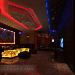 Conference Negotiation Area Interior 3d model