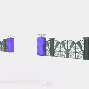 Courtyard Gate 3d model