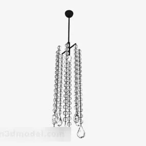 Creative Crystal Chandeliers Design 3d model