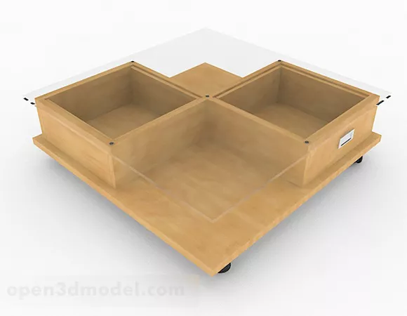 Creative Home Small Coffee Table Furniture 3d model Creative Home Small Coffee Table Furniture 3d model