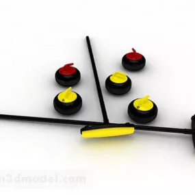 Curling 3d model