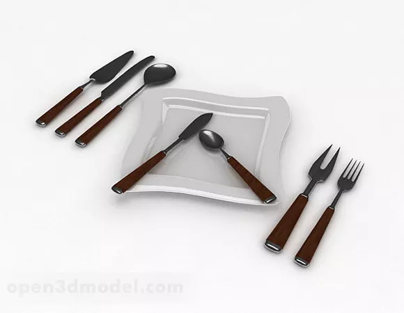 Cutlery 3d model Cutlery 3d model