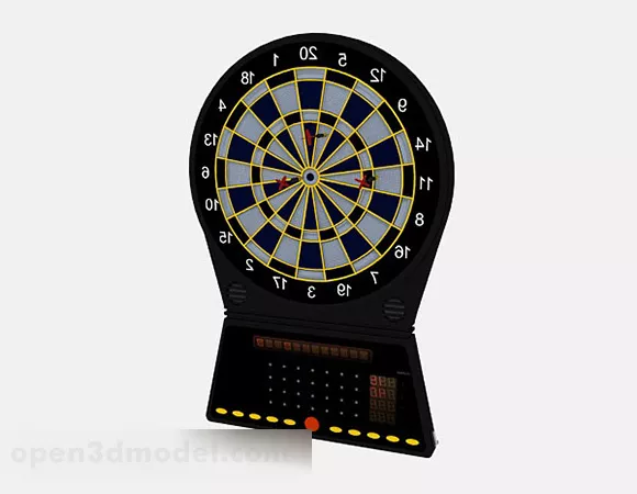Dart Board 3d model Dart Board 3d model